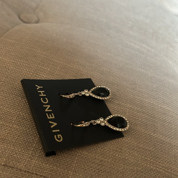 NEW Givenchy Vintage Gold Toned Drop Earrings - Picture 4 of 7